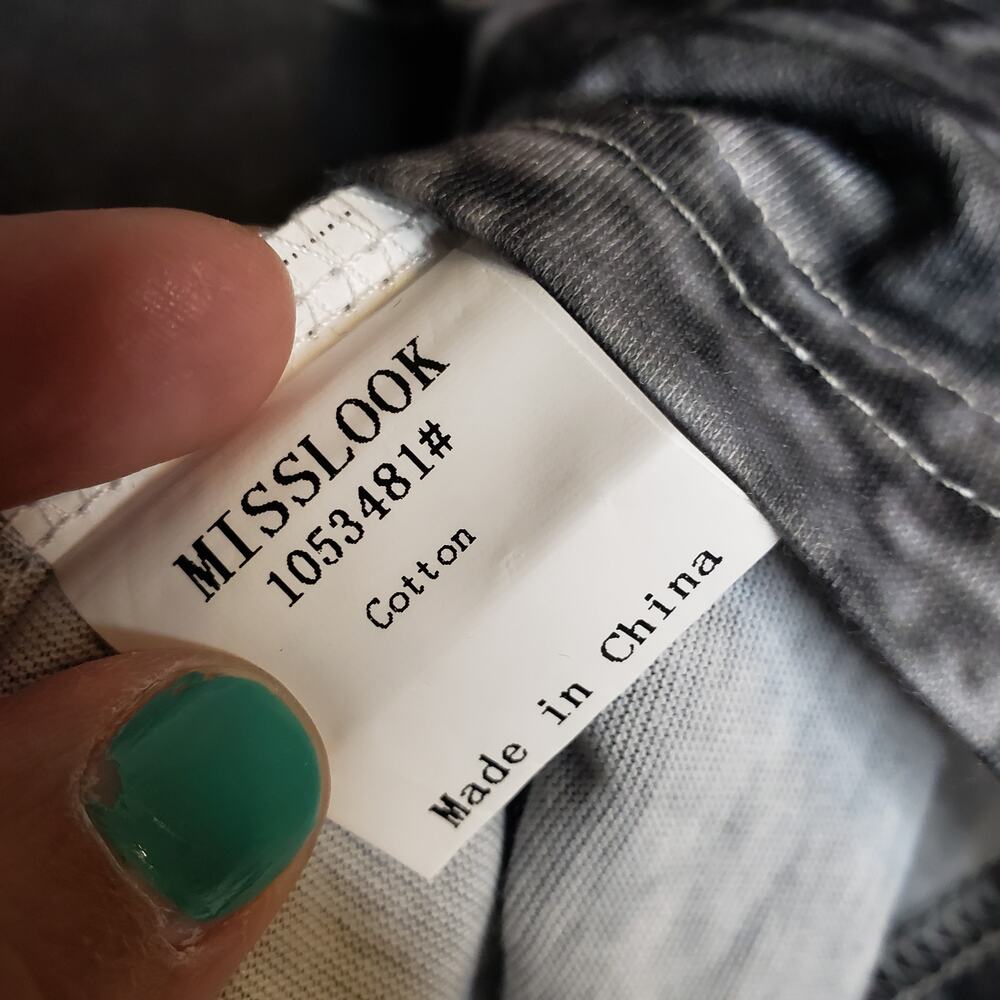 Misslook| Multicolored Design Pullover Top - image 4